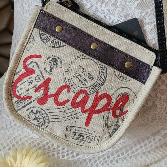 NEW NWT MONA B. ESCAPE ZIP  BAG - Picture 16 of 16